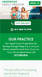 Mobile Screenshot of hendricksfamilymed.com